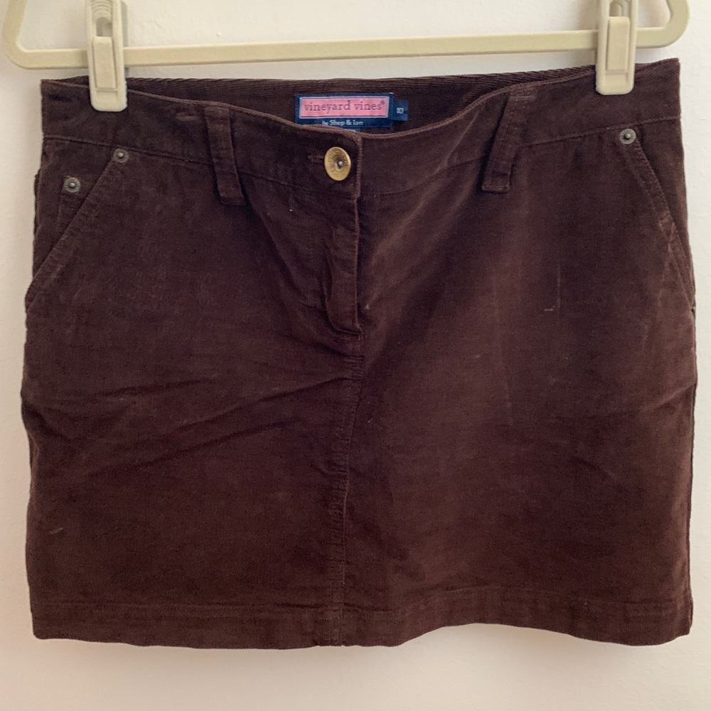 Vineyard Vines corduroy skirt- EUC- 10
